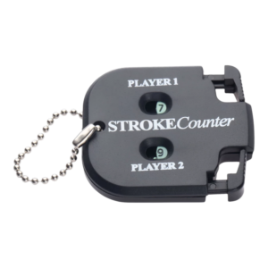 Golfslagenteller voor 2 spelers – met ketting