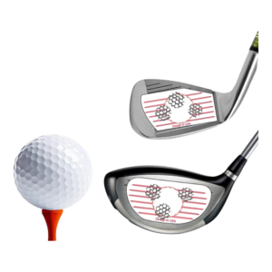 Golf impactstickers – 50 stuks