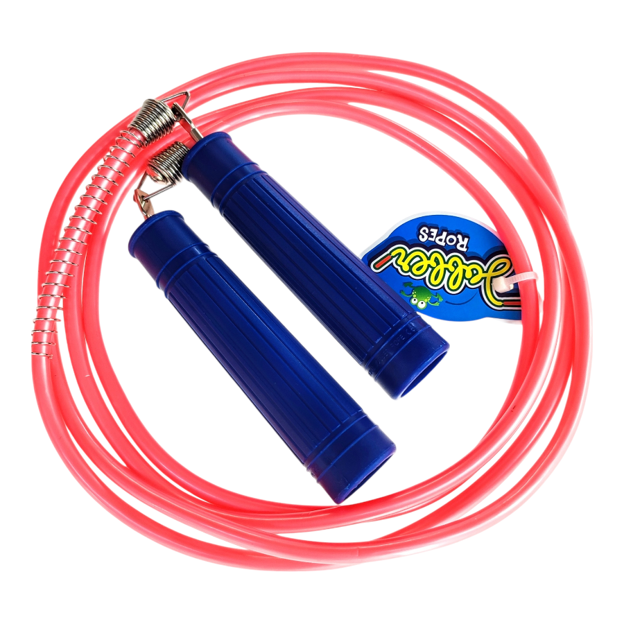 Springtouw in felle kleur, geschikt voor kinderen van 3 tot 12 jaar