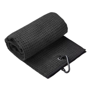 Microfiber golfhanddoek 30 × 50 cm – met clip