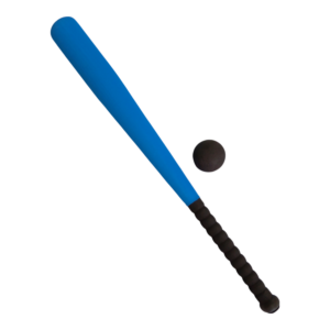 Foam honkbalset – knuppel 64 cm met bal