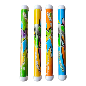 Duikstaafjes met graffiti print – set van 4