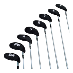 Golf headcovers voor ijzers – set van 9