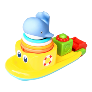 Badboot met waterrad – 6-delige speelset