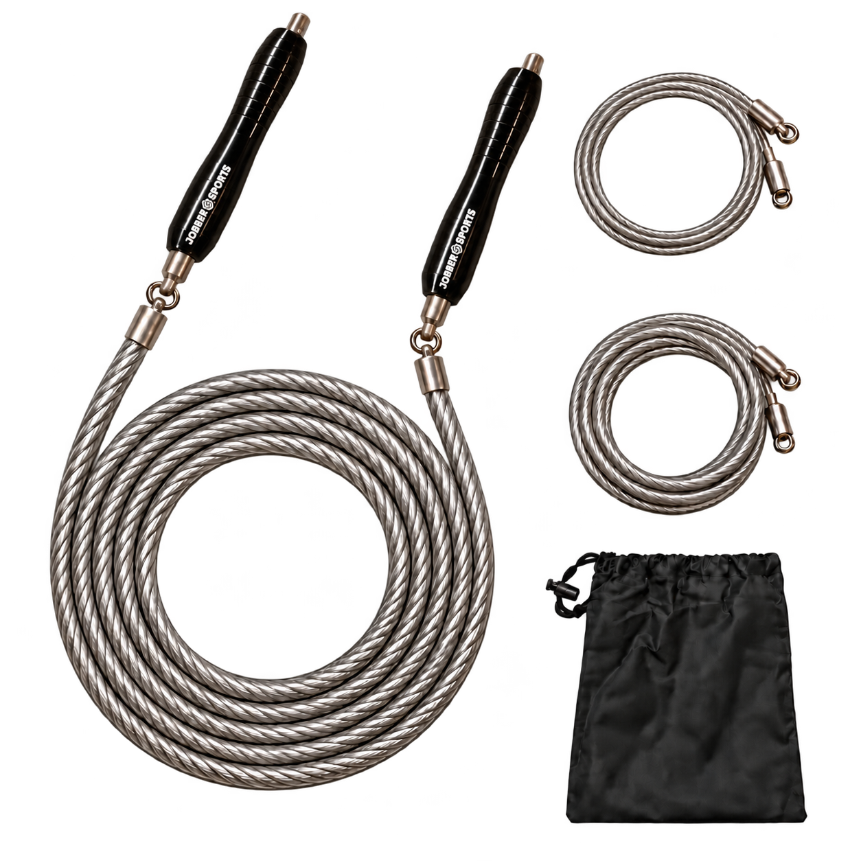 Iron Rope springtouwset – 3 verwisselbare touwgewichten