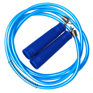 Kinderspringtouw Deluxe – blauw, 230 cm