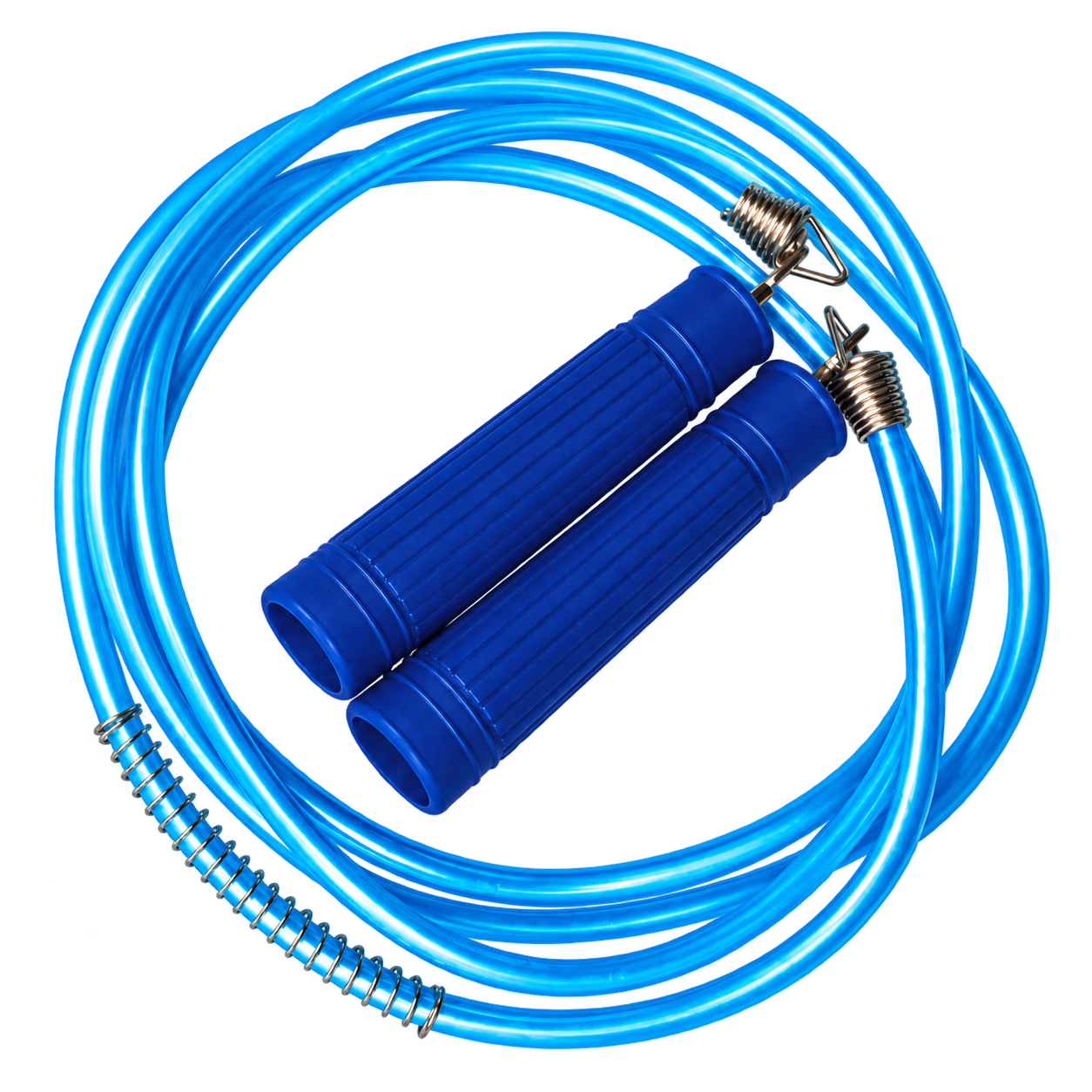 Kinderspringtouw Deluxe – blauw, 230 cm